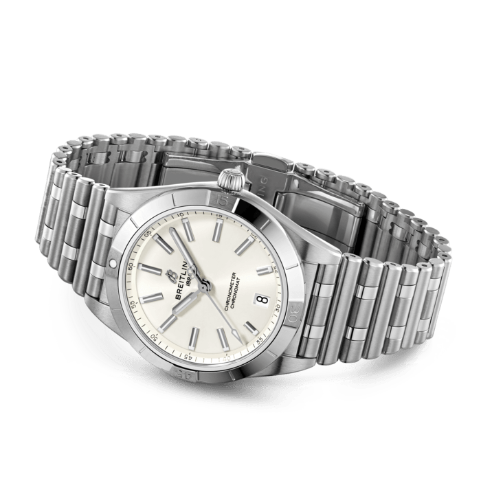 Breitling Chronomat 36 Stainless Steel Women's Watch - Luxury Automatic Timepiece for Business, Travel & Special Occasions