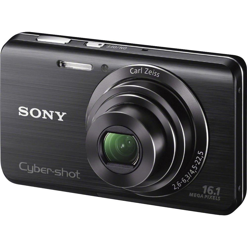 Sony Cyber-shot DSC-W650 16.1MP Digital Camera with 5x Optical Zoom, 3.0-Inch LCD Screen & HD Video Recording - Compact Point and Shoot Camera for Travel, Vlogging & Everyday Photography (Black, 2012 Model)