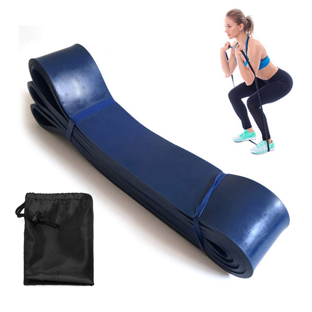 Lixada Pull Up Assist Bands - Heavy Duty Exercise Resistance Bands for Workout, Body Stretching, Powerlifting & Strength Training - Includes Carry Bag (Single Band or Set) - Perfect for Home Gym, CrossFit & Physical Therapy