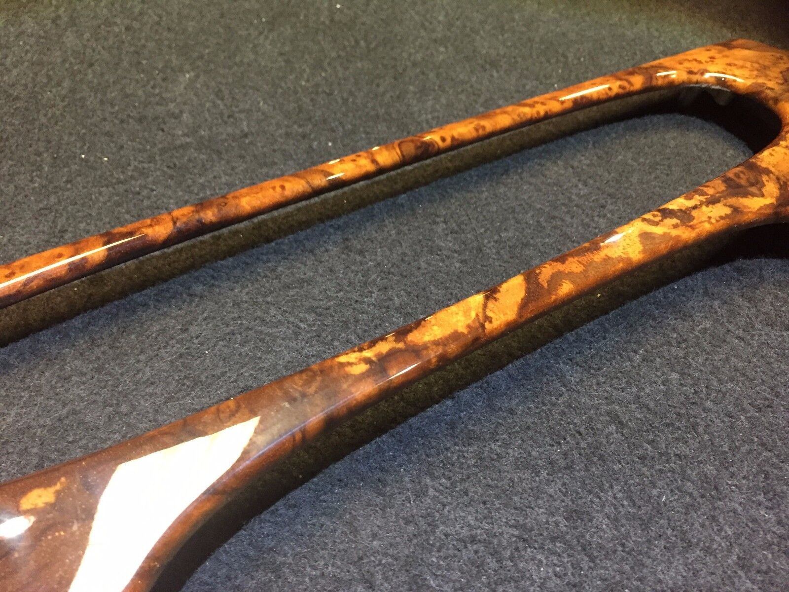 2004-2009 Jaguar XJ8 Dashboard Instrument Panel Cluster Bezel Wood Trim OEM Replacement - Perfect for Interior Restoration & Luxury Car Upgrades