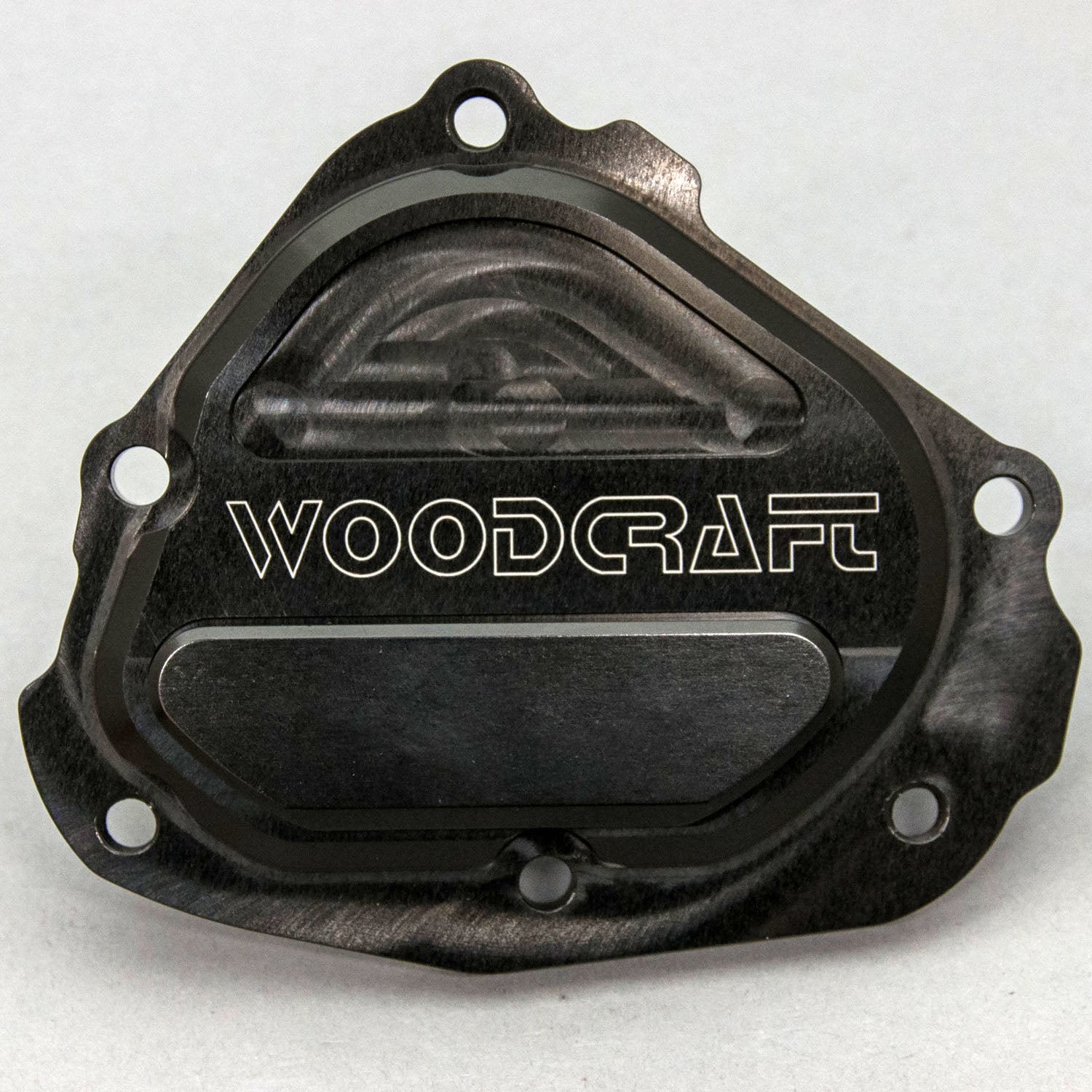 Yamaha R1 2004-2008 & FZ1 2006-2015 Right Hand Side Oil Pump Cover with Skid Pad - Motorcycle Engine Protection for Racing & Off-Road Riding