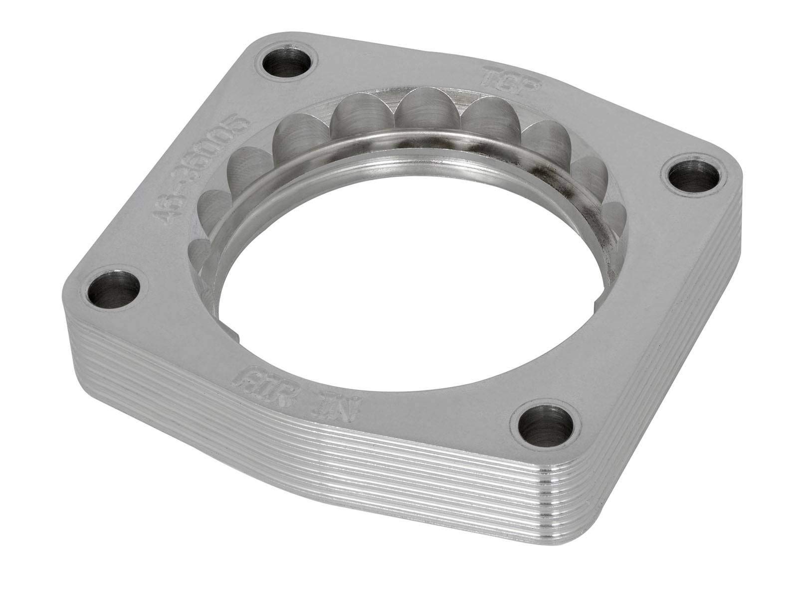 aFe Power 4636005 Throttle Body Spacer - High Performance Air Intake Booster for Trucks & SUVs - Improve Engine Efficiency & Horsepower for Off-Road & Towing Applications