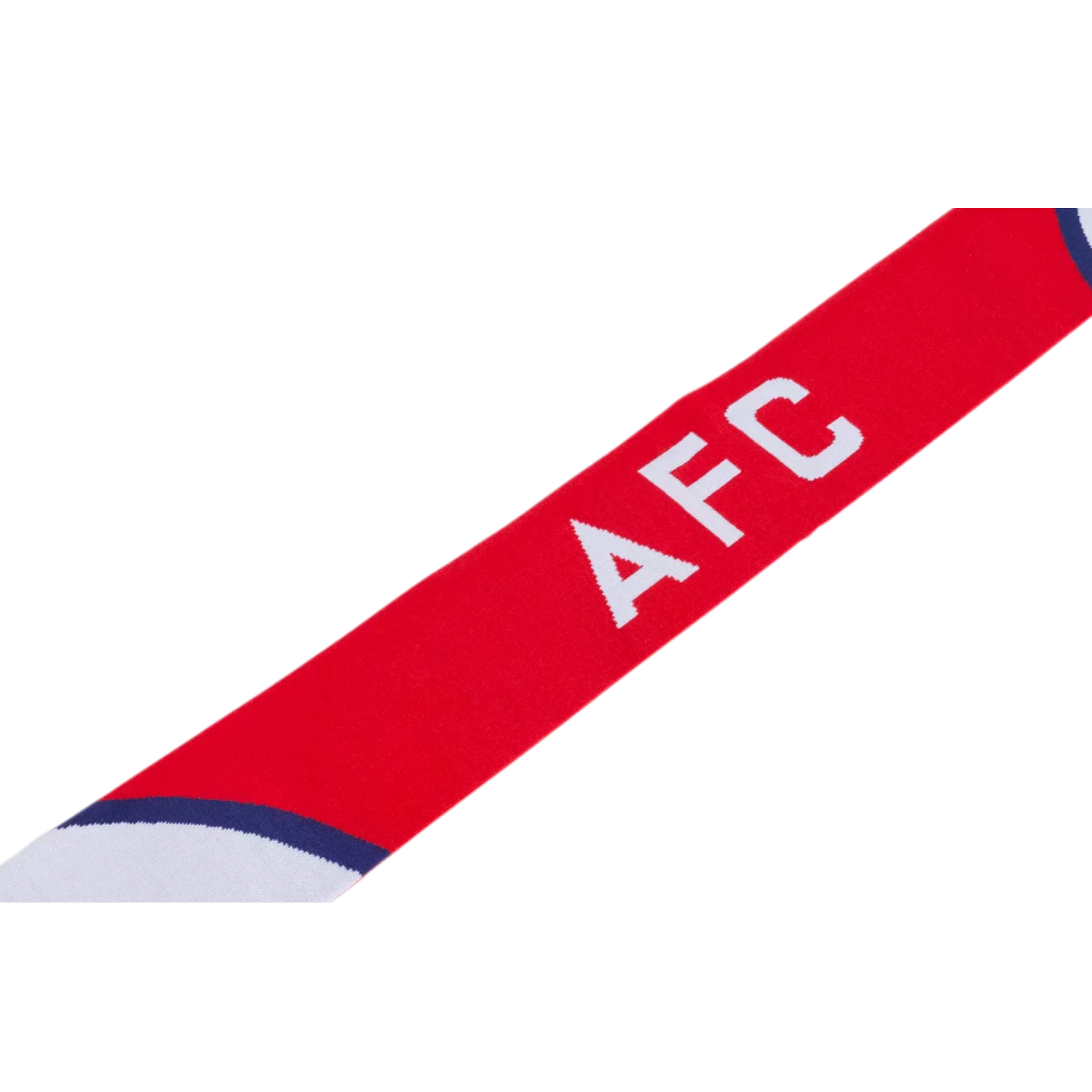 Adidas Arsenal Scarf 24/25 - Better Scarlet/Victory Blue - Official Football Fan Scarf for Soccer Matches & Cold Weather