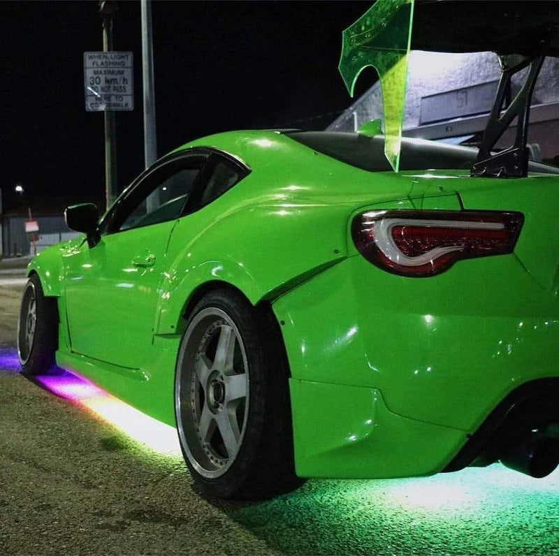 Premium LED Underglow Lighting Kit 3.0 - Flexible RGB Car Neon Lights with Remote Control | Waterproof Underbody Glow for Cars, Trucks & Motorcycles | Perfect for Night Driving, Car Shows & Custom Vehicle Lighting