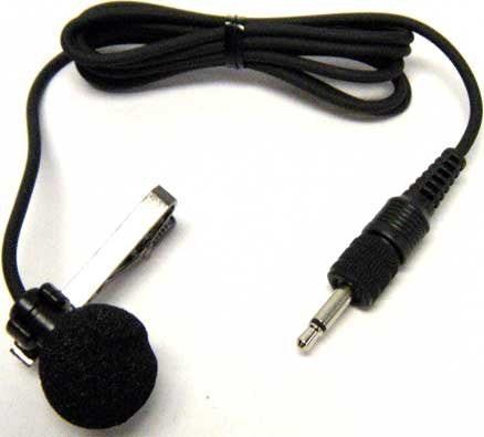 Azden EX503L Omni Lavalier Microphone with Lock Down Mini for 15BT, 35BT & 32BT Transmitters - Professional Clip-on Mic for Interviews, Podcasts & Broadcast Recording