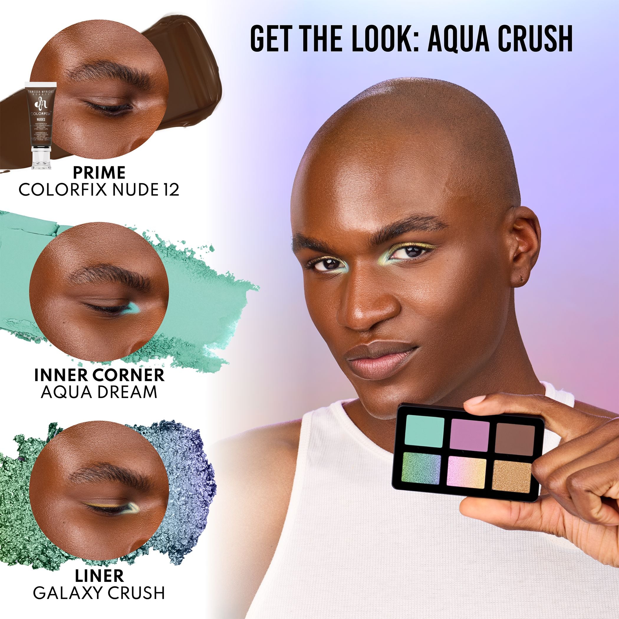 Pastel Dream Mini Freedom Palette - 12 Color Eyeshadow Palette, Vegan & Cruelty-Free, Highly Pigmented for Day & Night Makeup - Perfect for Everyday Wear, Parties & Special Occasions
