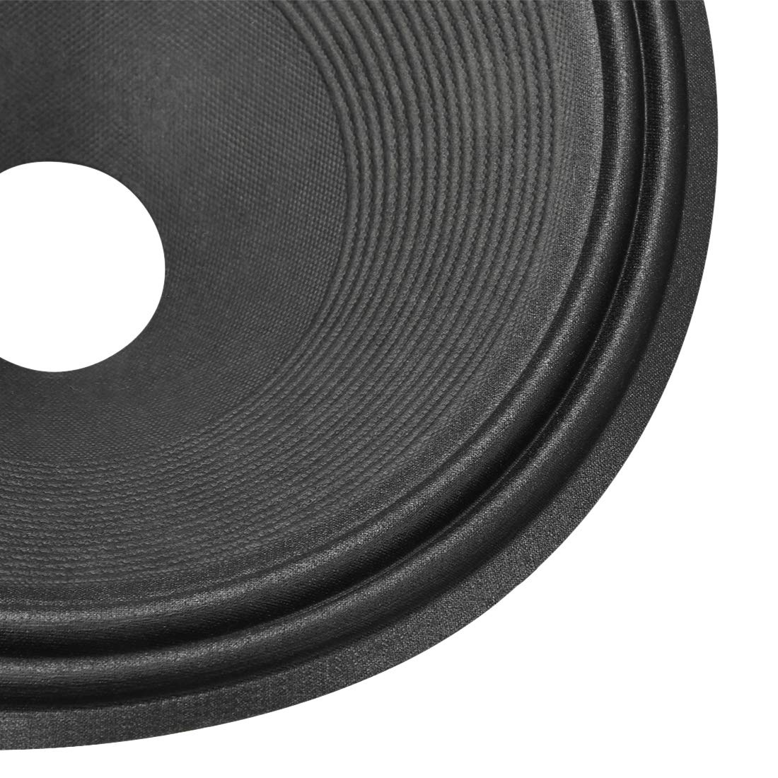 uxcell 12 Inch Paper Speaker Cone Subwoofer - 2 Inch Coil Diameter with Cloth Surround for Car Audio & Home Theater Systems | High-Performance Bass Drum Ripple Paper for DIY Speaker Repair & Replacement