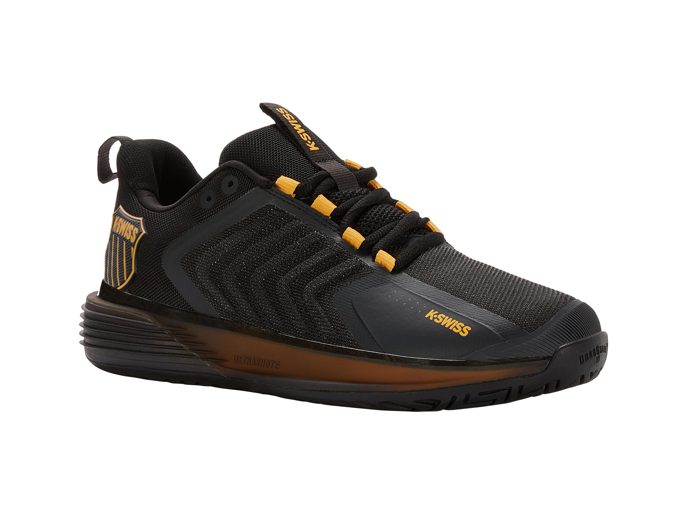 K-Swiss Men's Tennis Shoes - Lightweight & Durable Court Sneakers for Tennis, Pickleball & Casual Wear