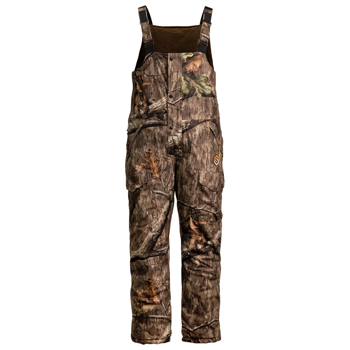ScentLok Alpha Elite Waterproof Insulated Camo Hunting Bibs for Men - Warm Winter Hunting Pants with Odor Control Technology - Perfect for Deer Hunting, Duck Hunting & Outdoor Adventures