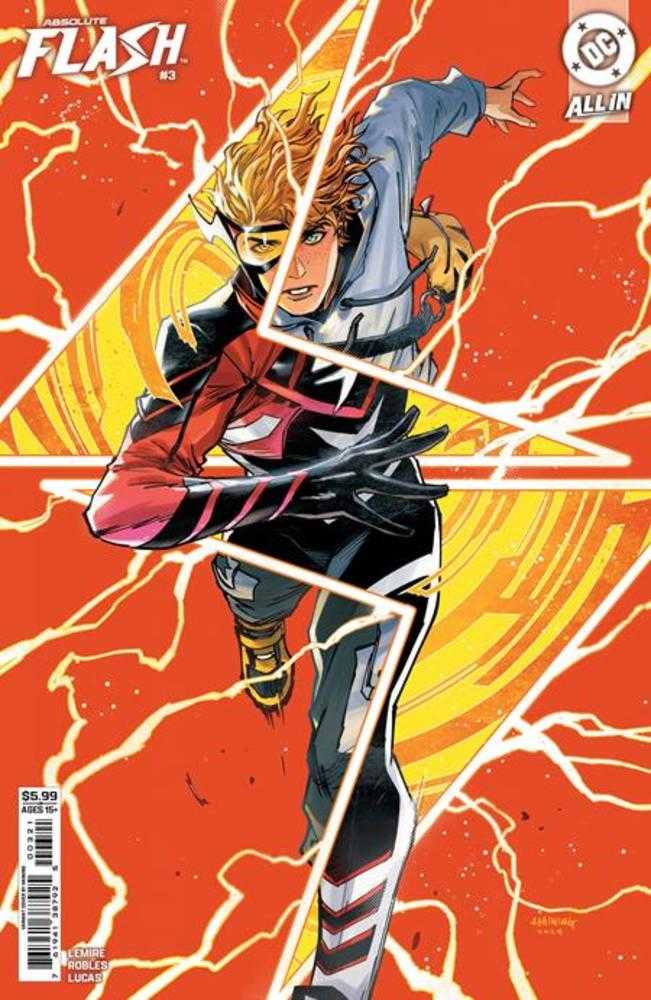 Absolute Flash #3 Cover B Haining Card Stock Variant - Limited Edition Comic Book for Collectors & Fans - Perfect for Display, Gifting & Comic Conventions