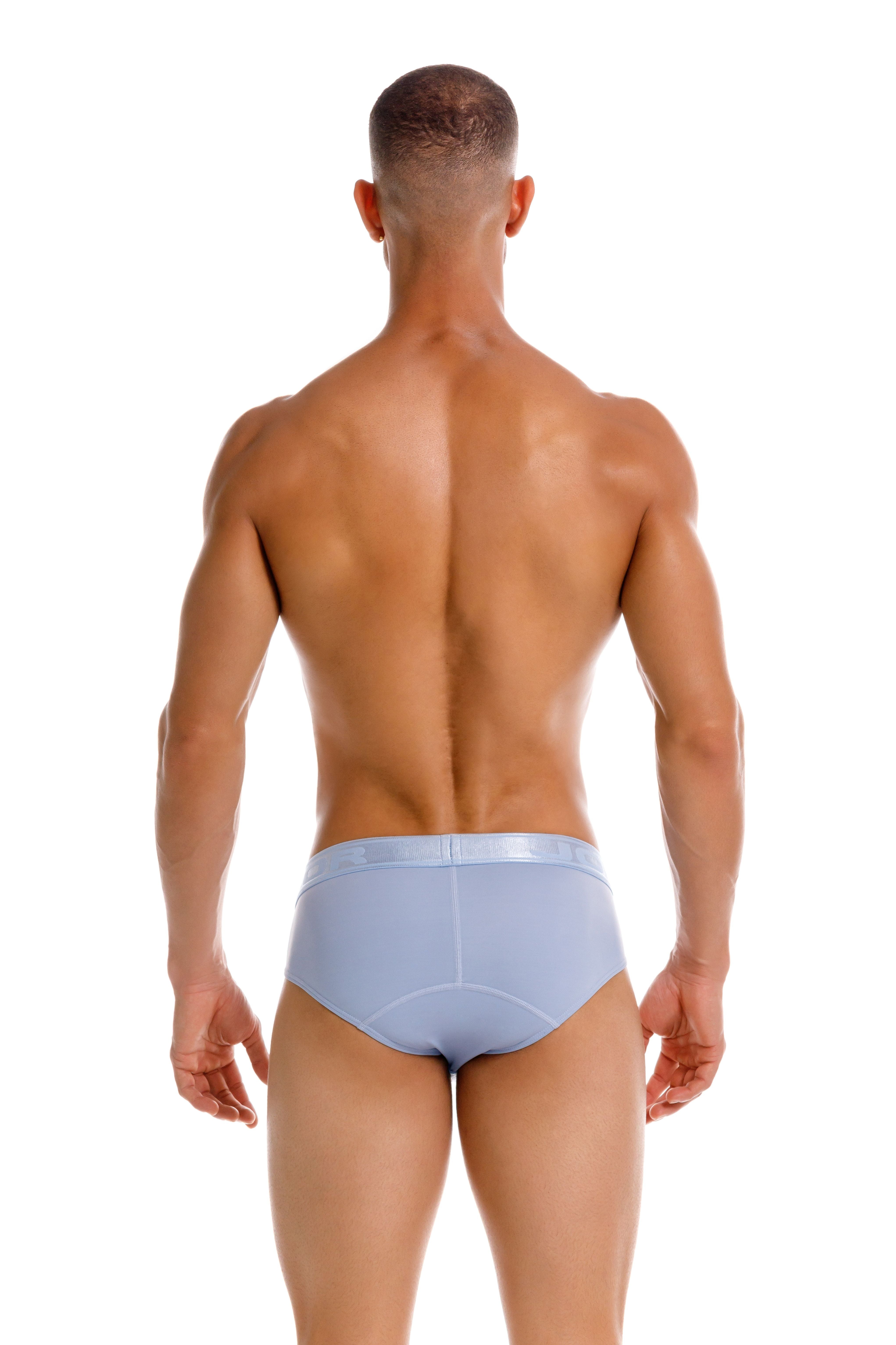 JOR Element Brief Light Blue - Stylish Men's Underwear for Everyday Comfort & Support - Perfect for Workout, Travel & Casual Wear