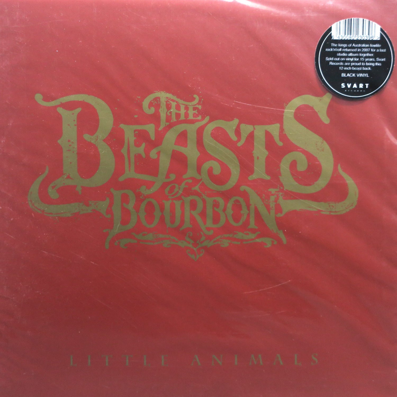 BEASTS OF BOURBON 'Little Animals' Vinyl 2LP (2007) - Australian Blues Rock Record - Perfect for Music Collectors & Vinyl Enthusiasts