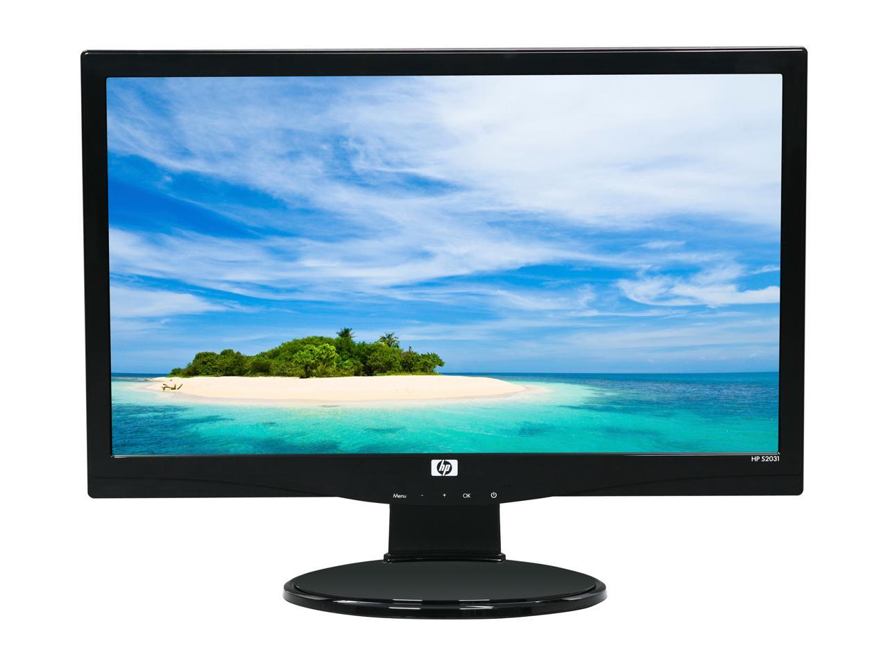 HP 23-inch Full HD 1080p LCD Monitor with 5ms Response Time, Anti-Glare Panel, D-Sub & DVI-D Inputs (S2331) - Ideal for Home Office, Gaming & Multimedia Entertainment