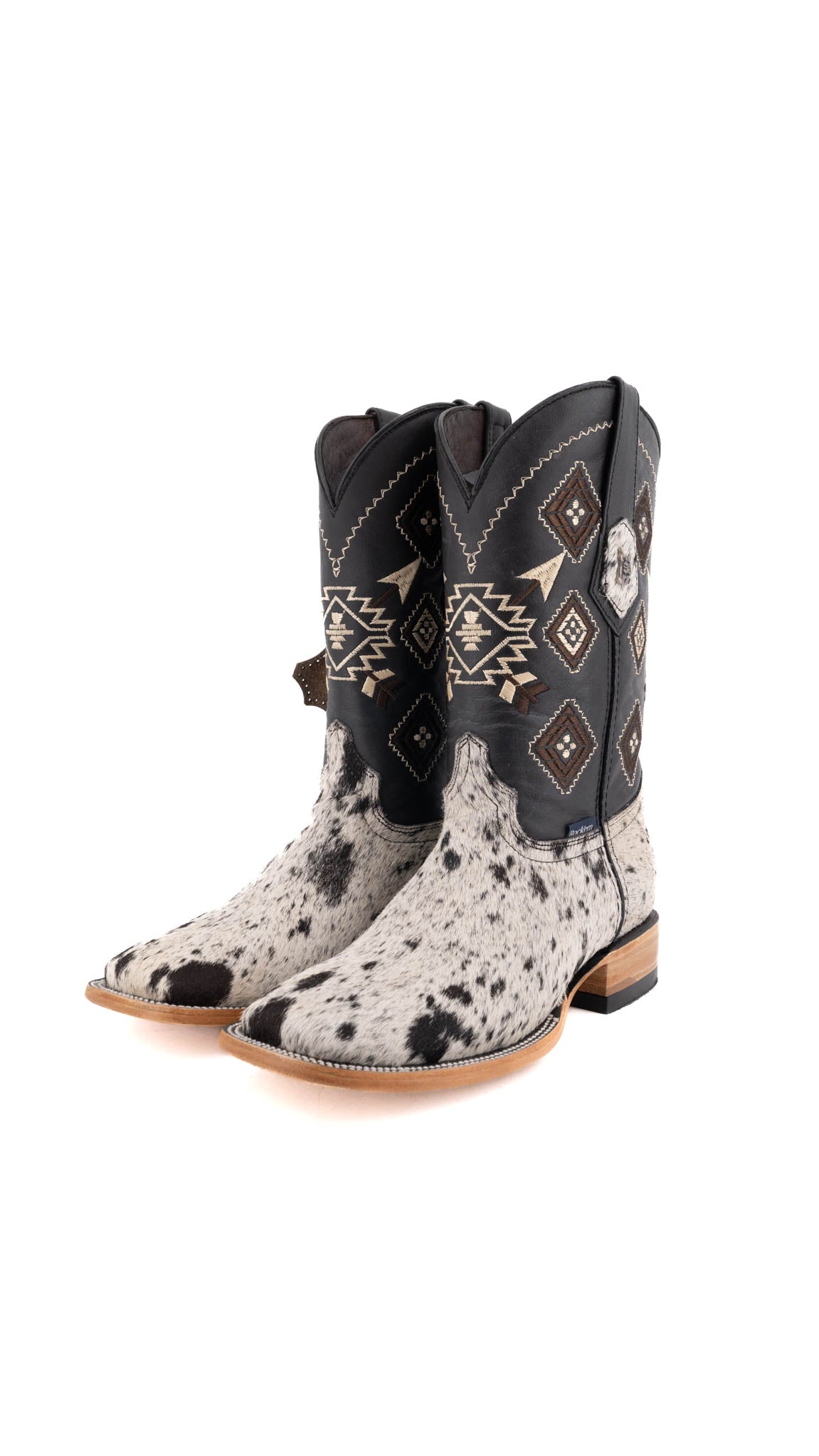 Men's Size 7 Genuine Cowhide Leather Boots - Durable & Comfortable Western Boots for Riding, Work & Casual Wear