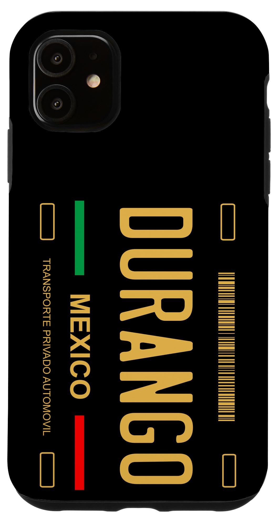 iPhone 11 Shockproof Phone Case with Durango License Plate Design - Durable Protective Cover for iPhone 11 - Perfect for Road Trips, Travel & Outdoor Adventures
