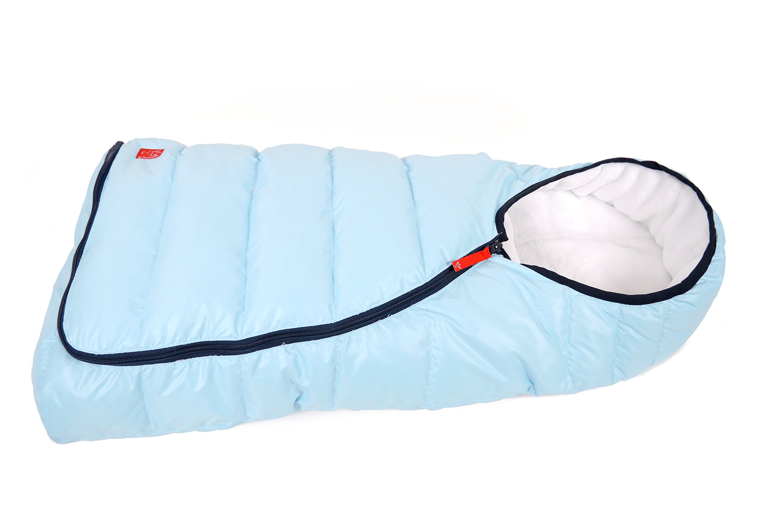 Eskimo Baby Seat Footmuff - Warm Winter Stroller Cover for Infants & Toddlers, Sky Blue - Perfect for Strollers, Car Seats & Outdoor Adventures