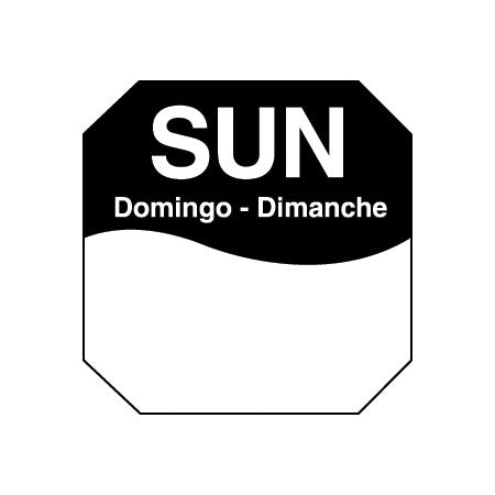 DayMark 1100608 Sun MoveMark Octagon Dot Labels - 1 Roll of 1,000 Color-Coded Stickers for Food Safety, Kitchen Organization & Inventory Management - Perfect for Commercial Kitchens, Restaurants & Food Service