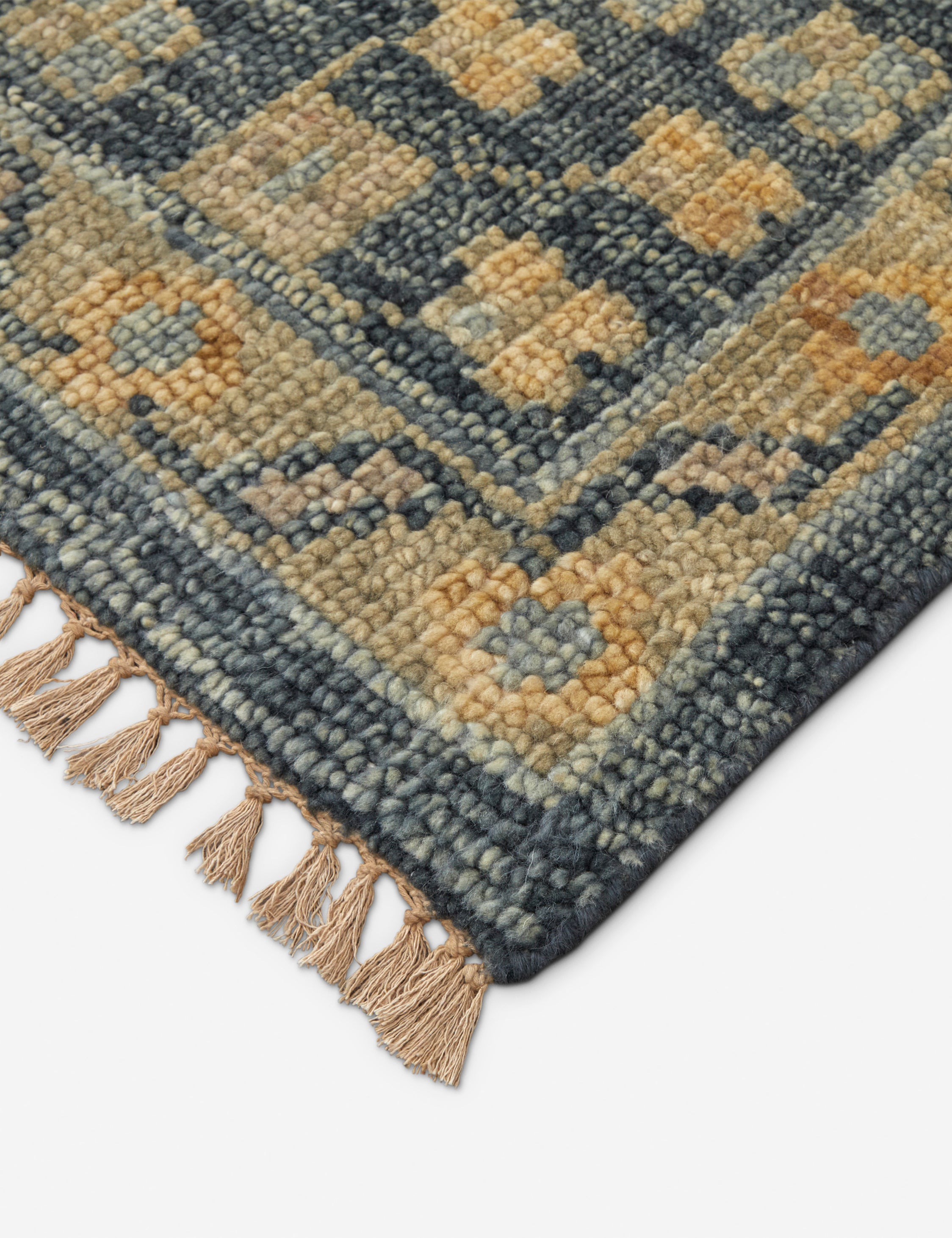 Barraza Hand Knotted Wool Rug - Premium Handmade Area Rug for Living Room, Bedroom & Dining Room - Soft & Durable Home Decor