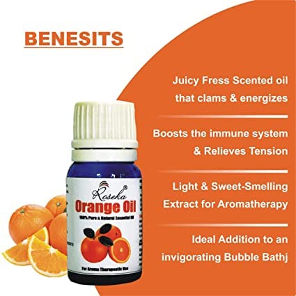 Roseka 100% Pure & Natural Essential Oil Set - Orange, Lemon & Olive Oil Combo (100ml + 10ml + 10ml) | Undiluted Aromatherapy Kit for Diffusers, Massage & Home Relaxation