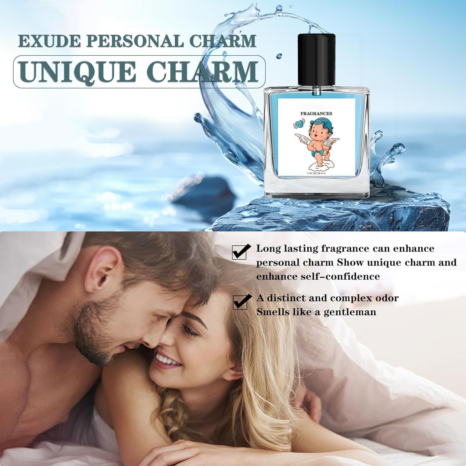 Hypnosis 2.0 Pheromone Cologne for Men - Attraction Enhancing Fragrance with Long Lasting Scent | Premium Men's Cologne for Date Night, Romantic Occasions & Confidence Boost