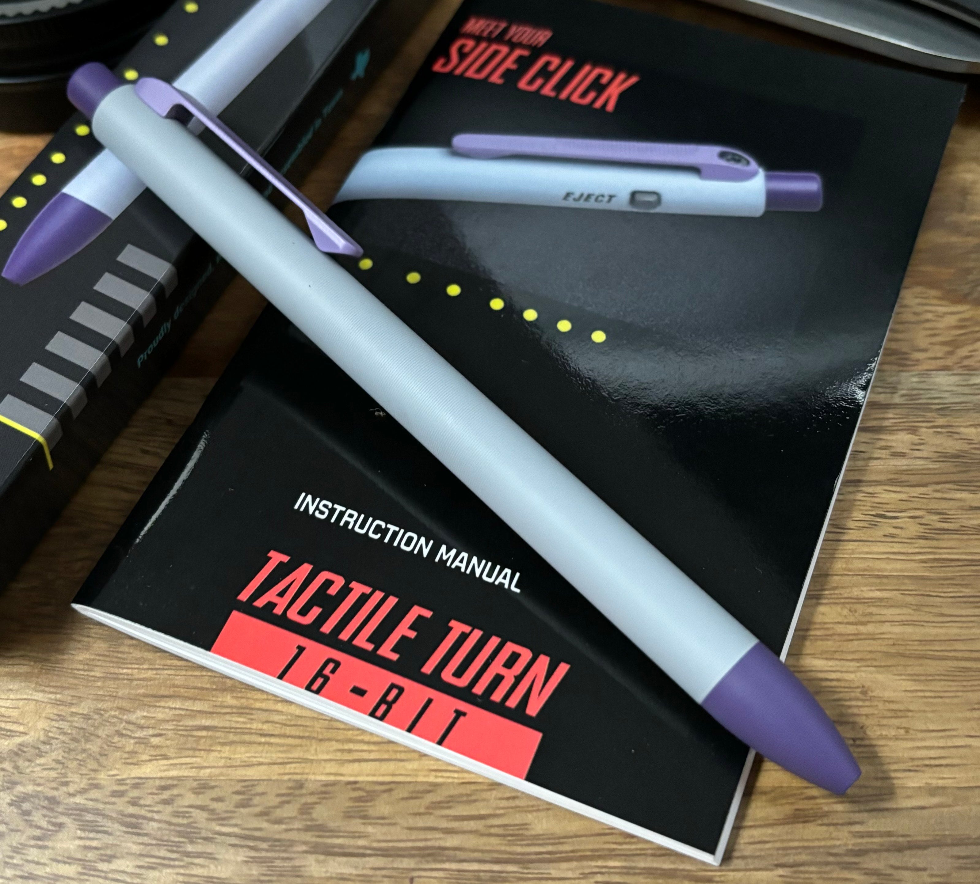 Tactile Turn Side Click Standard Pen - 16 Bit Seasonal Release - Premium Machined Writing Tool for Office, School & Everyday Use