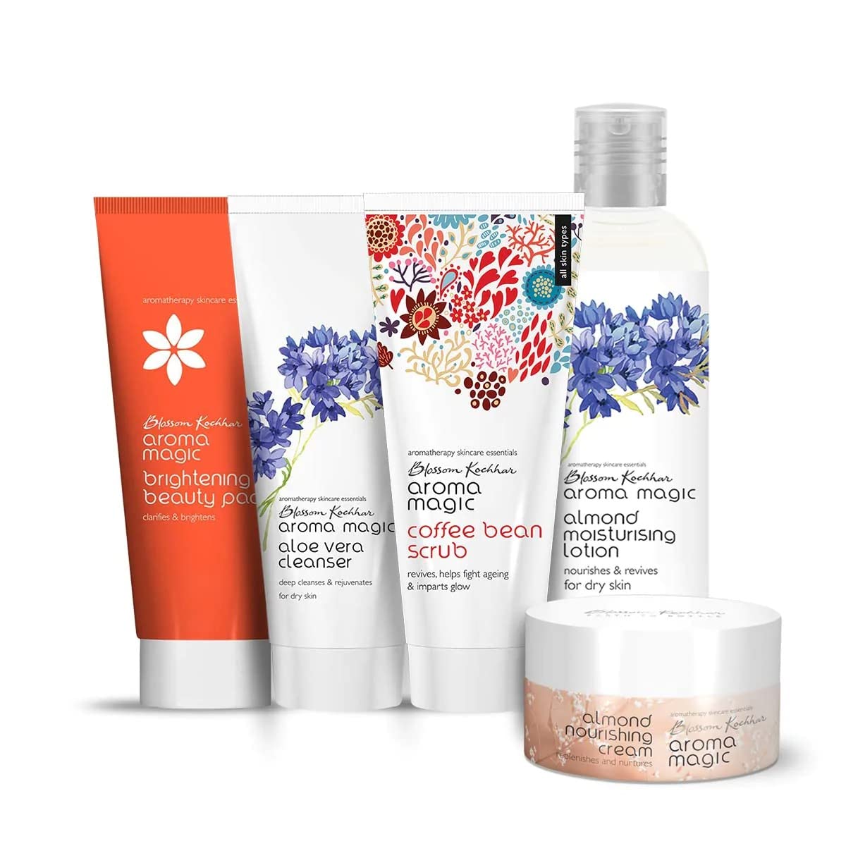 Aroma Magic Winter Care Regime - Hydrating Skincare Set for Dry Skin | Moisturizing Face Cream & Body Lotion | Perfect for Cold Weather & Indoor Heating