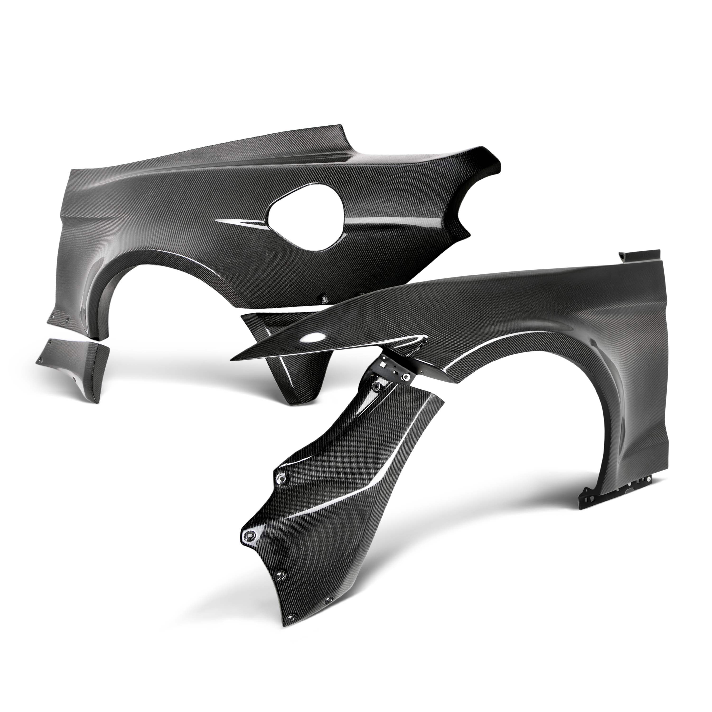 2015-2017 Ford Mustang Carbon Fiber Radiator Cover by Anderson Composites | AC-15MUWBC | Engine Bay Protection & Performance Upgrade for Mustang GT, EcoBoost & V6 Models