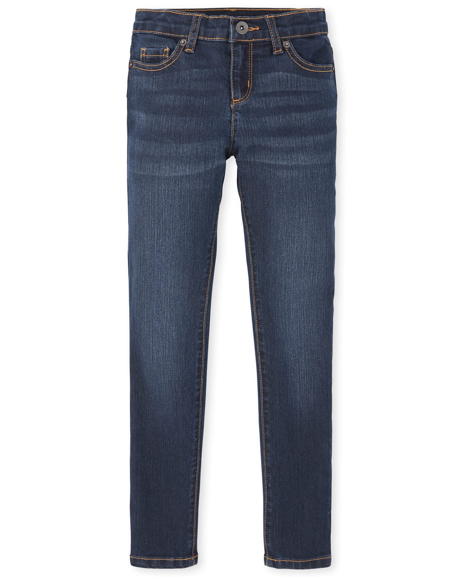 The Children's Place Girls' Super Skinny Jeans - Stretch Denim Pants for Kids | Trendy & Comfortable for School, Playdates & Everyday Wear