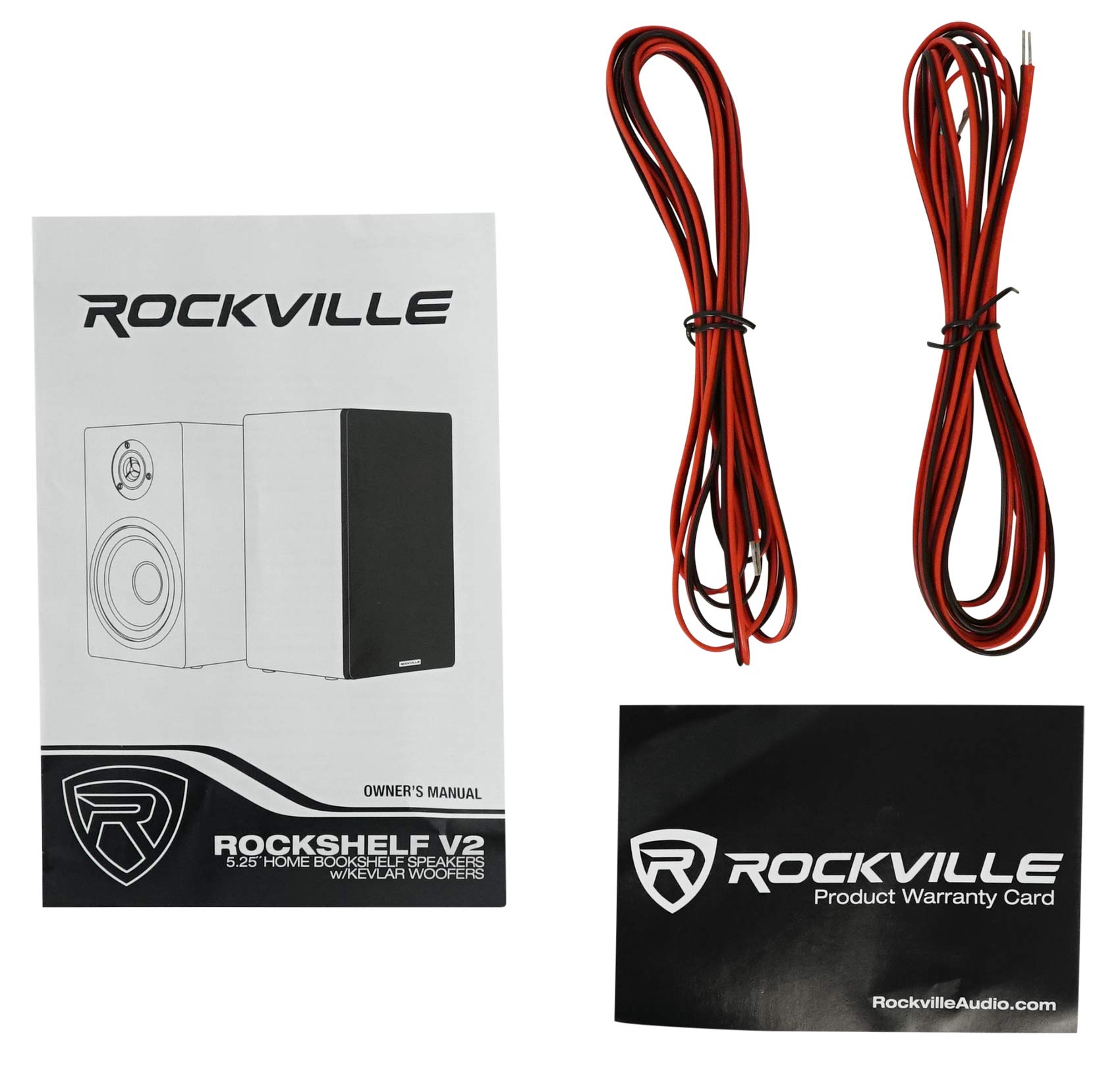 Rockville RockShelf 58W White 5.25