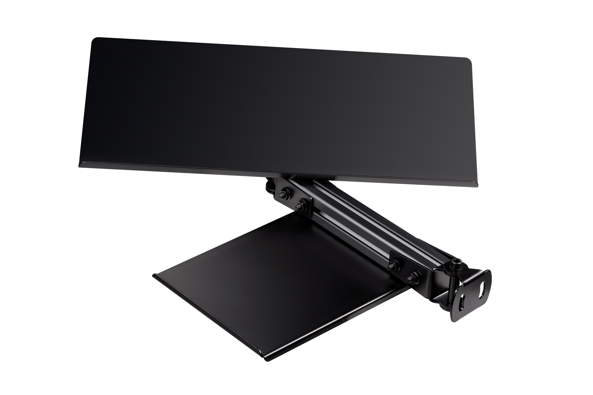 Next Level Racing F-GT Elite Keyboard and Mouse Tray - Carbon Grey | Adjustable Gaming Cockpit Accessory for PC & Console Racing Simulators | Perfect for Flight Sims and Esports Gaming Setups