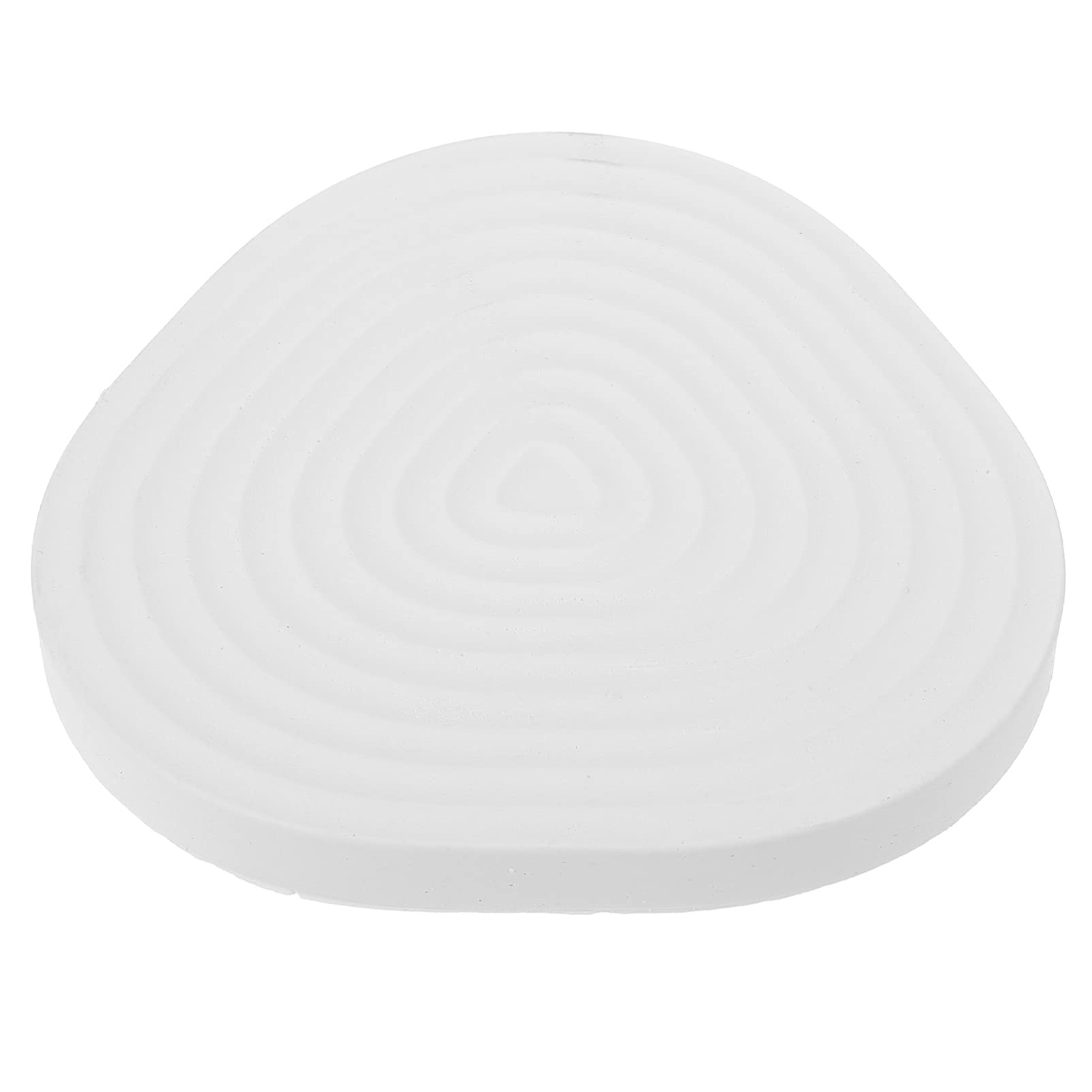 HEALLILY White Jewelry Display Tray - Earring Necklace Bracelet Organizer, Gypsum Trinket Dish for Jewelry Storage & Photography - Perfect for Boutique Displays, Wedding Accessories & Gift Packaging