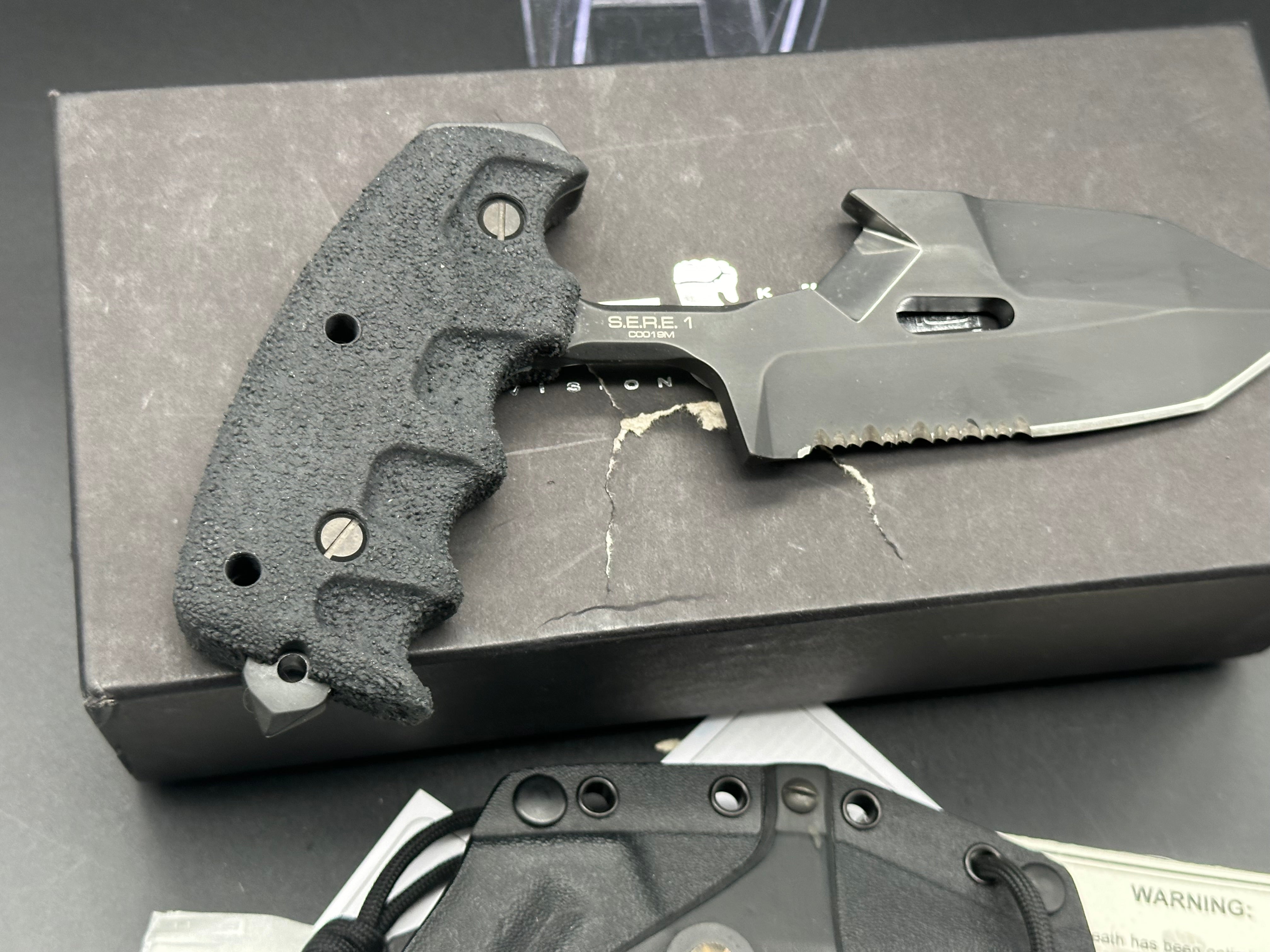 Extrema Ratio S.E.R.E 1 Tactical Fixed Blade Knife - 5.875