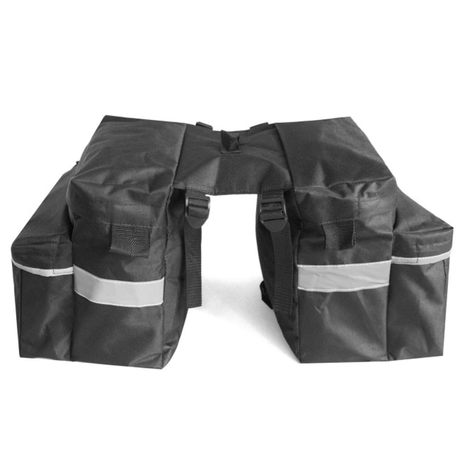 Waterproof Bike Panniers - Double Rear Carrier Bags with Bottle Holder | Durable Cycling Saddle Bags for Commuting, Touring & Outdoor Adventures