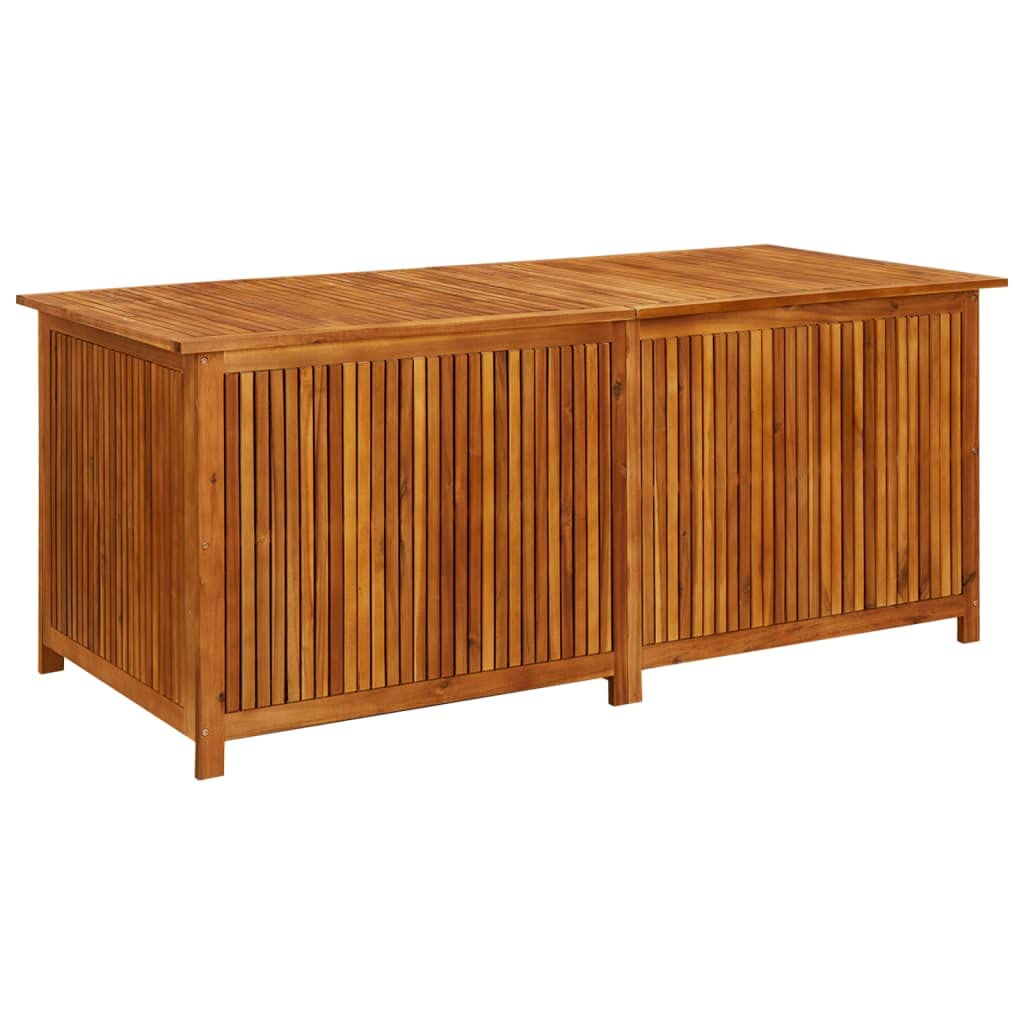 Outdoor Wooden Storage Box for Patio, Garden & Deck - 68.8