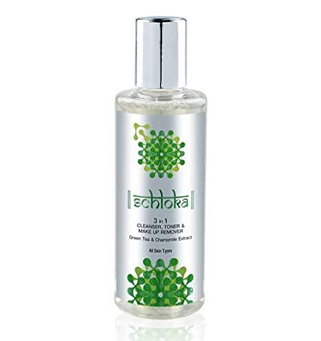 Modicare Schloka 3-in-1 Face Cleanser, Toner & Makeup Remover with Green Tea & Chamomile - 100ml | Gentle Skincare for Daily Use, Travel & Sensitive Skin Care Routine