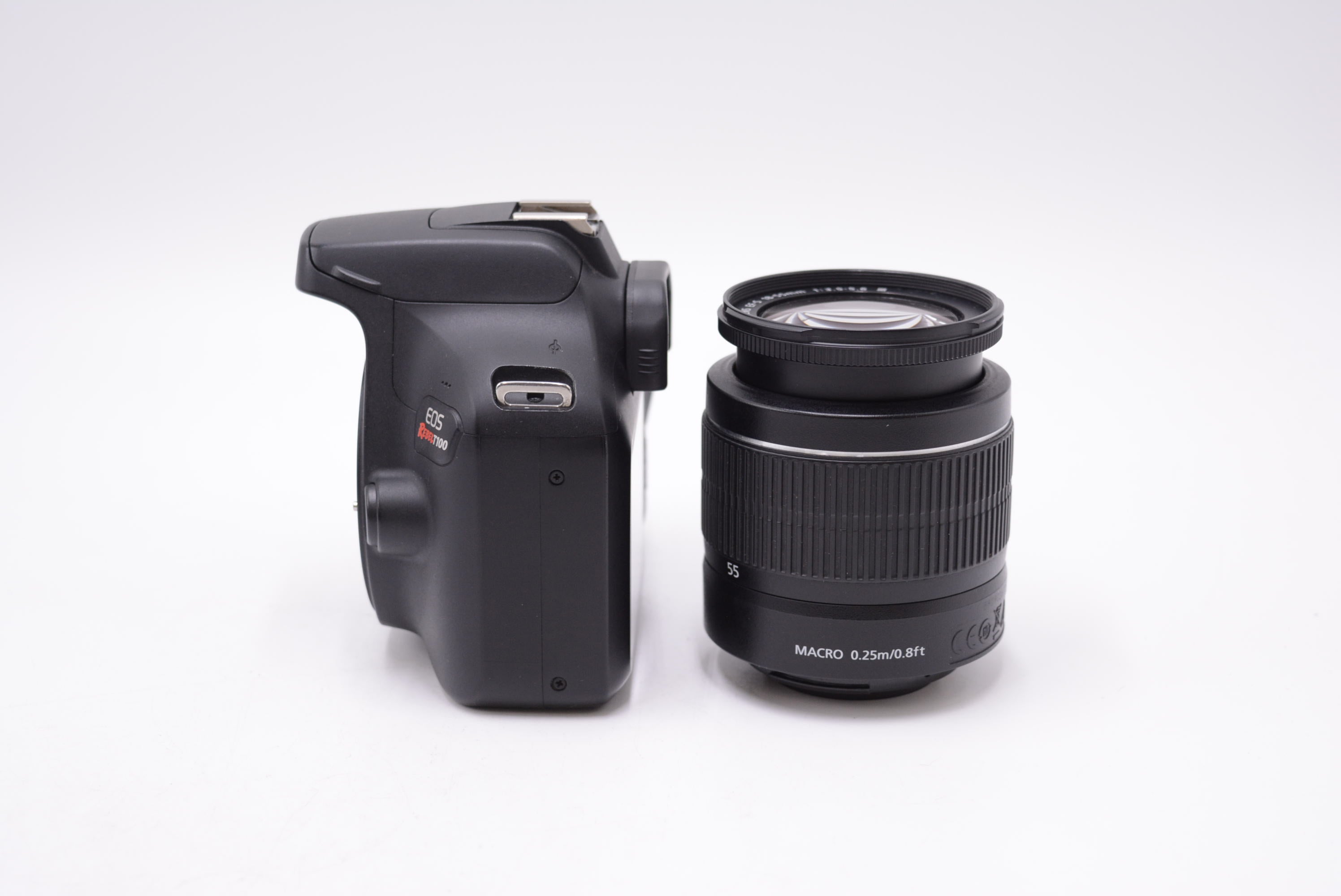 Canon EOS Rebel T100 DSLR Camera with EF-S 18-55mm f/3.5-5.6 III Lens - Used (Great for Beginners & Travel Photography)