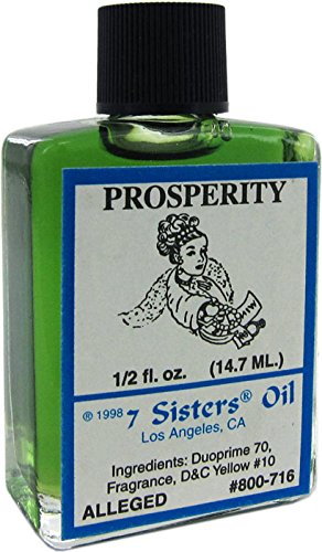 INDIO 7 Sisters of New Orleans Prosperity Anointing Oil - 1/2oz Spiritual Blessing Oil for Abundance & Success | Perfect for Prayer, Meditation & Home Blessings