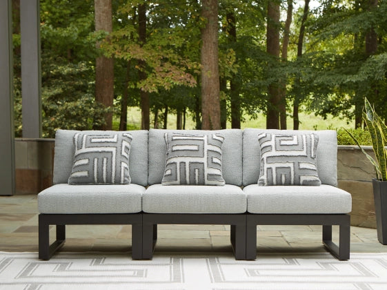 Beachloft 3-Piece Outdoor Sectional Set - Waterproof Wicker Patio Furniture with Cushions for Backyard, Poolside & Garden Relaxation
