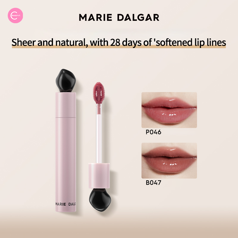 Marie Dalgar Radiant Silk Lip Serum - Hydrating & Plumping Lip Treatment for Soft, Glossy Lips | Perfect for Daily Moisture & Night Care
