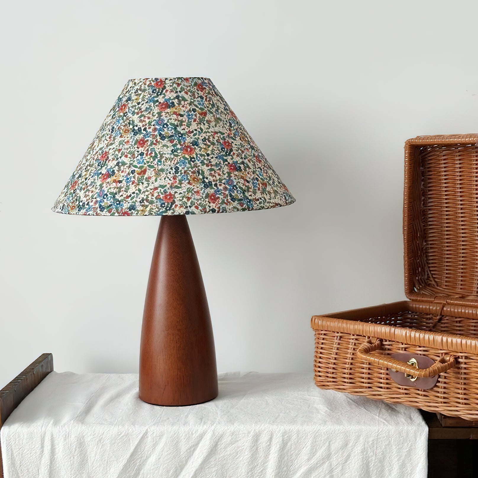Amelia Blossom Table Lamp - Modern Floral Design Bedside & Desk Light for Home Office Decor | Perfect for Bedroom, Living Room & Study