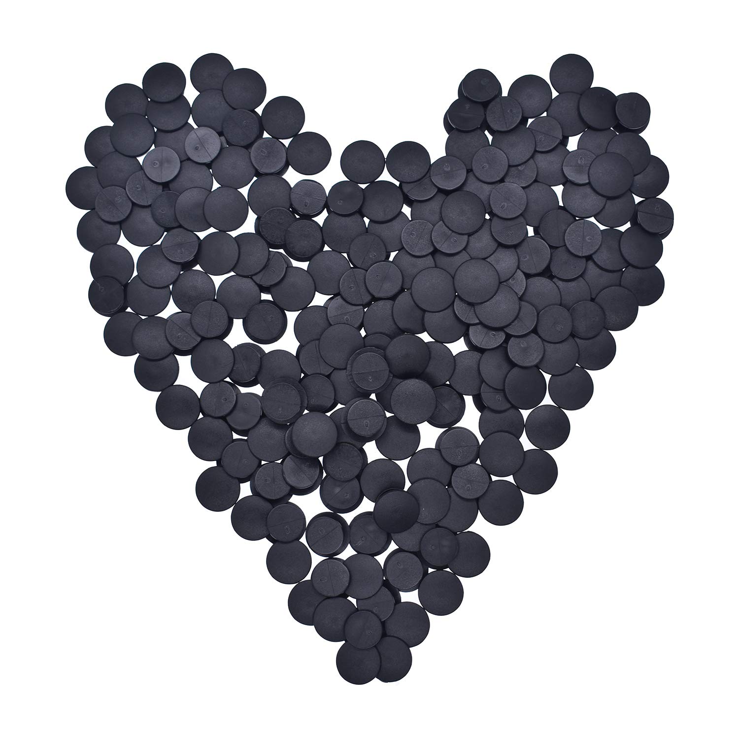 500pcs Black Buckle Plastic Button Accessories - DIY Shoe & Wristband Charms Backs for Crafts, Jewelry Making, and Fashion DIY Projects - Perfect for Flat Shoes, Bracelets, and DIY Ornaments
