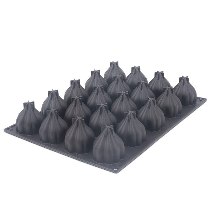 Antonio Bachour Pavoflex Silicone Mold - 20 Cavity Flexible Baking Mold for Gel, Chocolate, Candy & Desserts - Perfect for Professional Chefs & Home Bakers