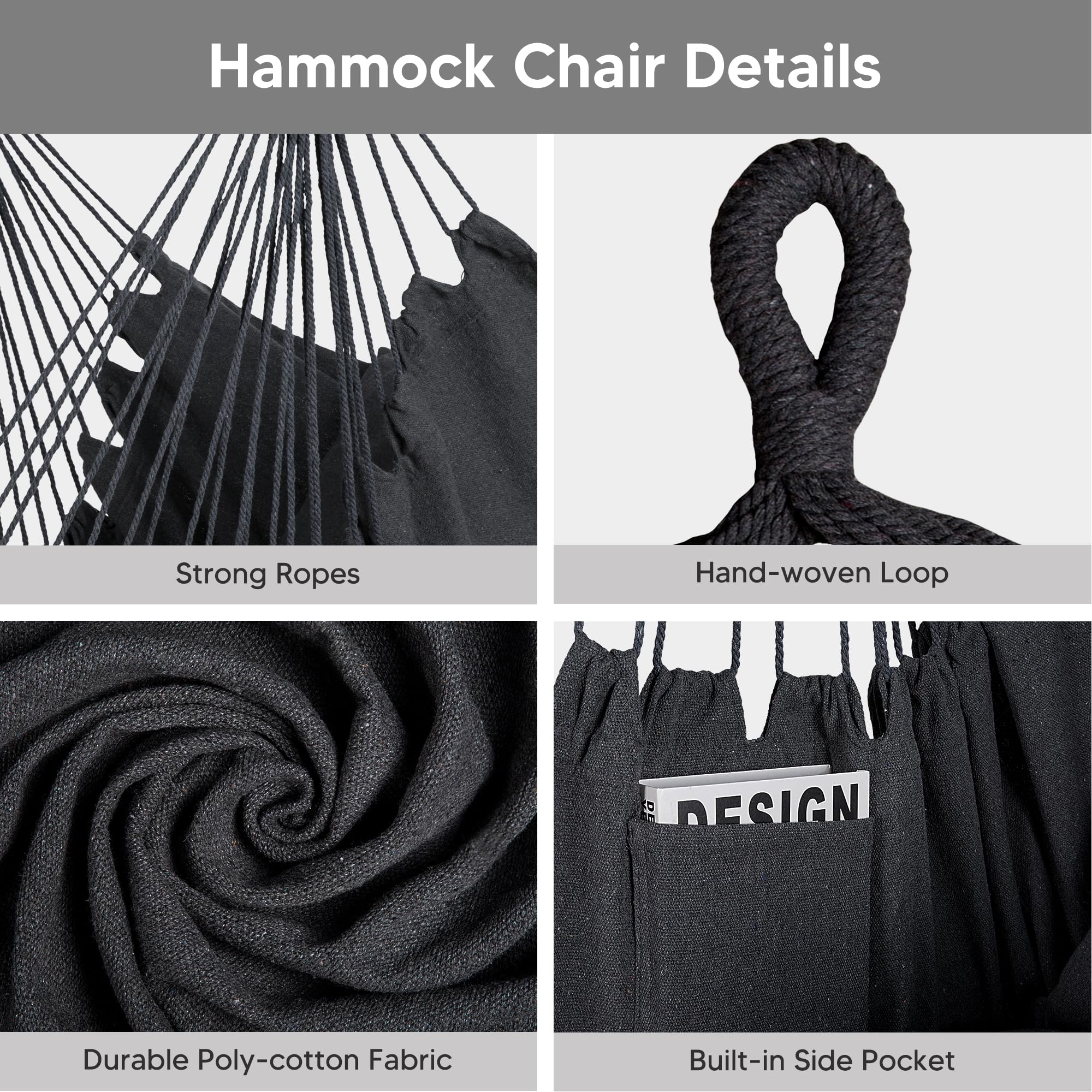 SUNCREAT 2-in-1 Convertible Outdoor Hammock with Stand - Large Patented Purple Stripe Fabric Hammock for Backyard, Garden, Patio & Camping - Perfect for Relaxation, Lounging & Outdoor Adventures
