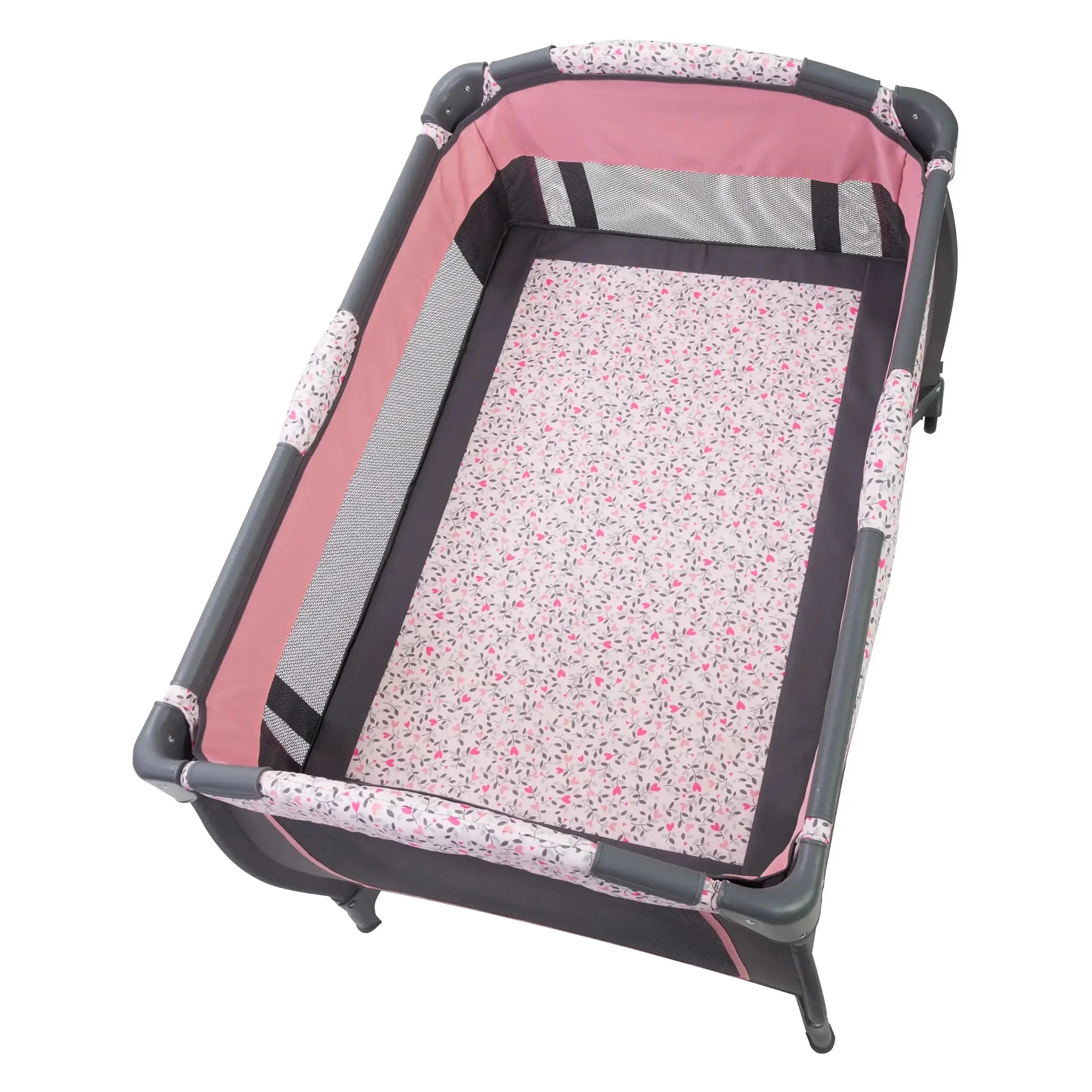 Trend E Nursery Center® Playard - Portable Baby Playpen with Breathable Mesh, Lightweight & Foldable for Travel, Home, Daycare - Safe Play Area for Infants & Toddlers