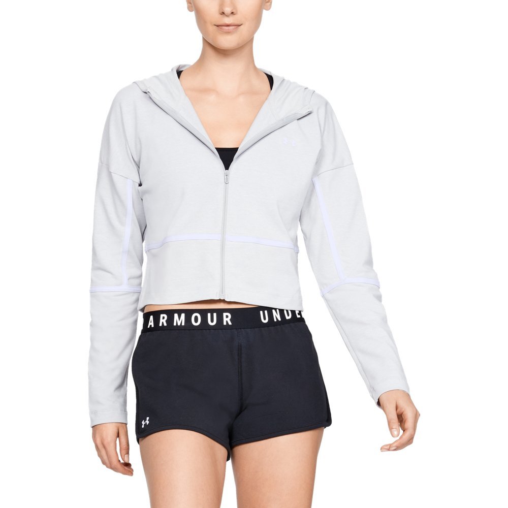 Under Armour Women's Lighter Longer Full Zip Hoodie - Lightweight Fleece Jacket for Running, Workouts & Outdoor Activities | Comfortable Athletic Wear for Cold Weather Training