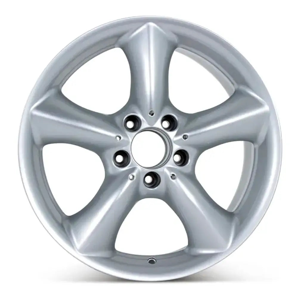 17 Inch Mercedes CLK320 Rear Wheel Replacement - Silver Replica Rim 65289 | Perfect for Car Upgrades & Luxury Vehicle Maintenance