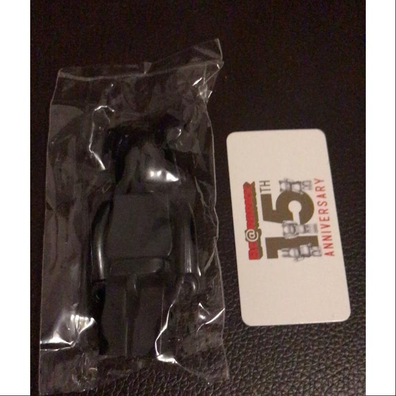 Bearbrick Series 32 SUPER Secret 15th Anniversary Black 100% Collectible Figure - Rare Limited Edition Vinyl Art Toy for Display & Investment | Perfect for Anime Fans, Toy Collectors & Home Decor