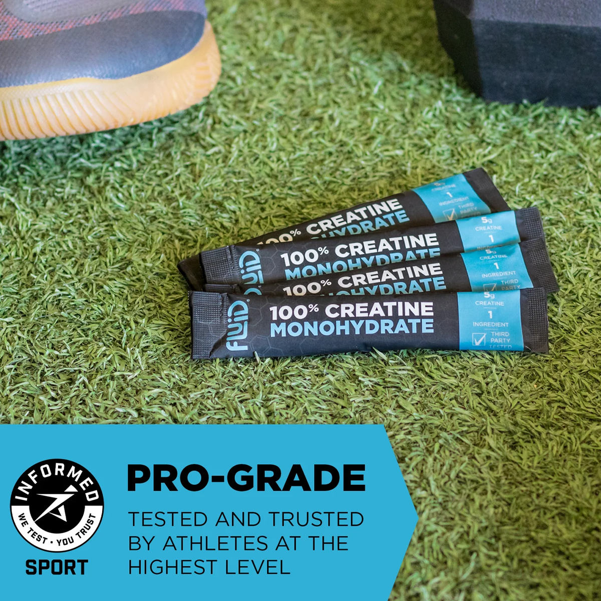 100% Pure Creatine Monohydrate Powder - 30 Single Serving Packets for Muscle Growth & Workout Recovery | Pre-Workout & Post-Workout Supplement for Athletes & Bodybuilders