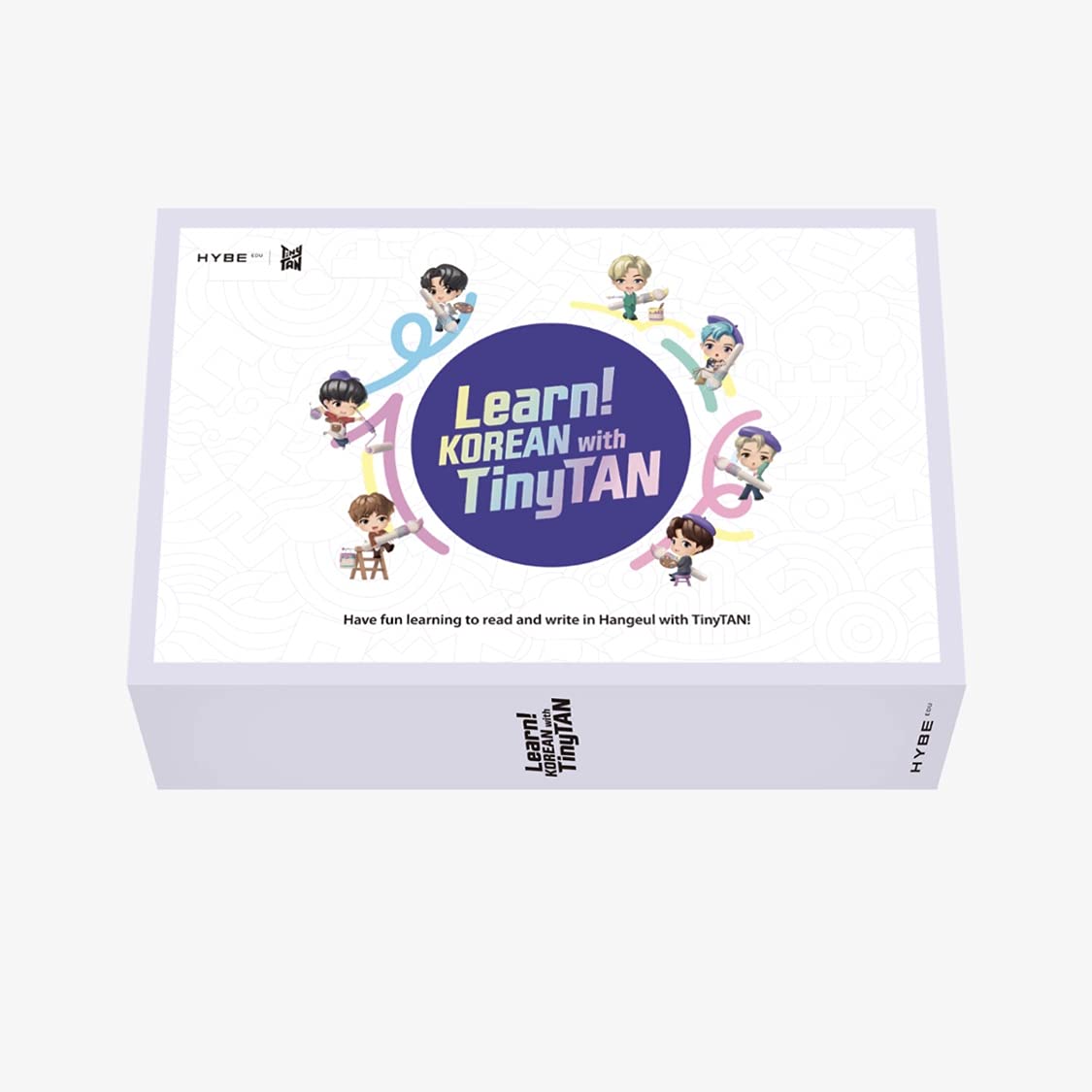 Official BTS TinyTAN Korean Language Learning Kit - Fun K-Pop Study Set for Beginners | Learn Korean with BTS Merchandise for Fans & Language Learners