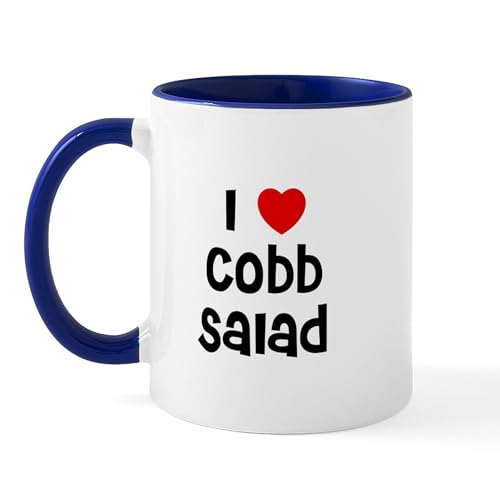 White/Navy Inside - I * Cobb Salad Mug